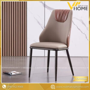 GHẾ ĂN NHẬP KHẨU BỌC DA CAO CẤP GA-00001