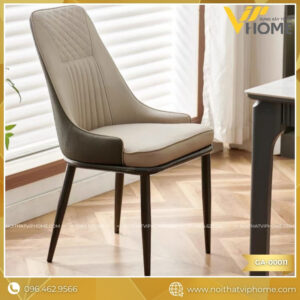 GHẾ ĂN NHẬP KHẨU BỌC DA CAO CẤP GA-00011