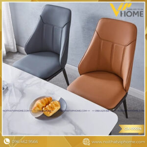 GHẾ ĂN NHẬP KHẨU BỌC DA CAO CẤP GA-00014