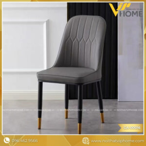 GHẾ ĂN NHẬP KHẨU BỌC DA CAO CẤP GA-00016