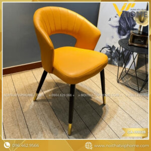 GHẾ ĂN NHẬP KHẨU BỌC DA CAO CẤP GA-00028