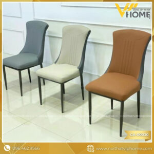 GHẾ ĂN NHẬP KHẨU BỌC DA CAO CẤP GA-00030