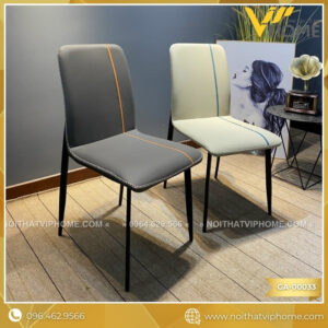 GHẾ ĂN NHẬP KHẨU BỌC DA CAO CẤP GA-00033