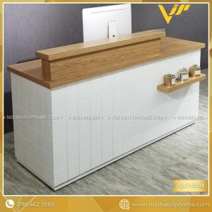 quầy lễ tân sang trọng