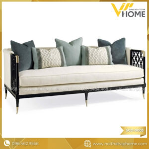SOFA TÂN CỔ ĐIỂN CARACOLE SCD-0003