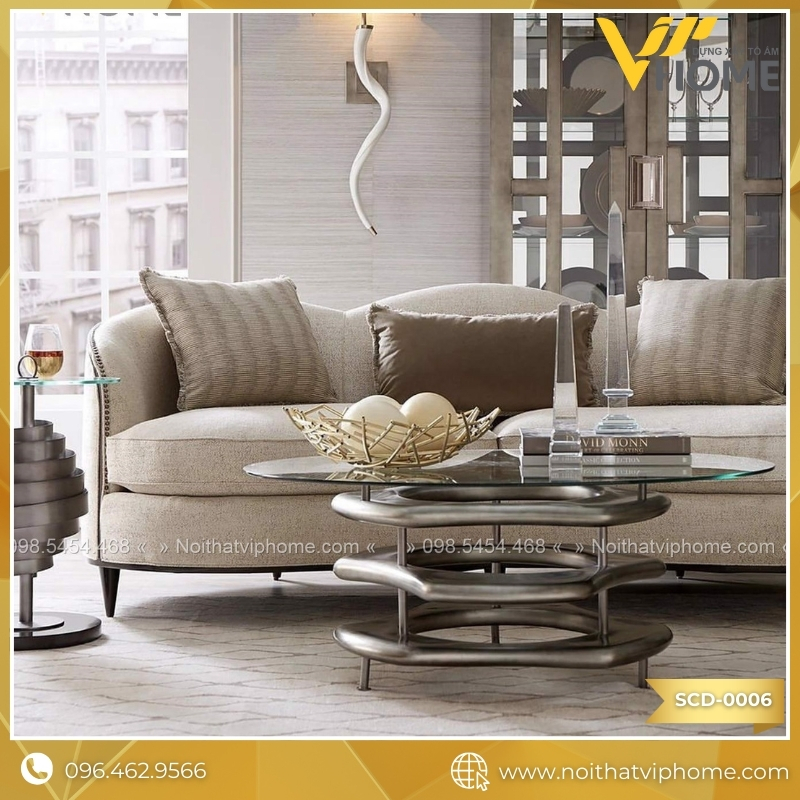 SOFA TÂN CỔ ĐIỂN SCD-0006