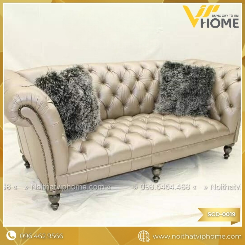 SOFA TÂN CỔ ĐIỂN SCD-0019