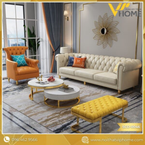 SOFA TÂN CỔ ĐIỂN SCD-0046