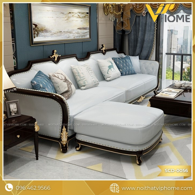 SOFA TÂN CỔ ĐIỂN SCD-0056