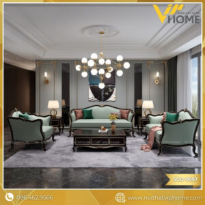 SOFA TÂN CỔ ĐIỂN SCD-0057