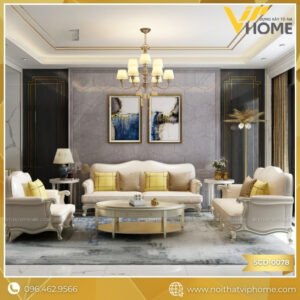 SOFA TÂN CỔ ĐIỂN SCD-0078