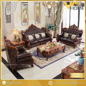 SOFA TÂN CỔ ĐIỂN SCD-0110