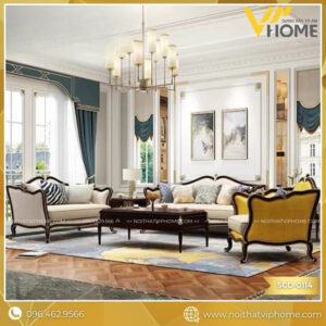 SOFA TÂN CỔ ĐIỂN SCD-0114