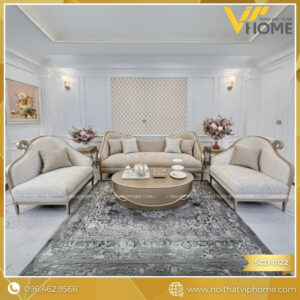 SOFA TÂN CỔ ĐIỂN SCD-0122