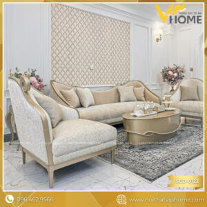 SOFA TÂN CỔ ĐIỂN SCD-0122