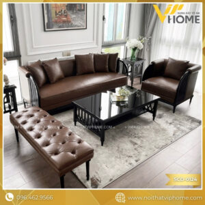 SOFA TÂN CỔ ĐIỂN SCD-0124