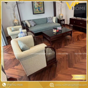 SOFA TÂN CỔ ĐIỂN SCD-0124