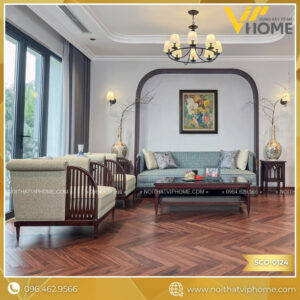 SOFA TÂN CỔ ĐIỂN SCD-0124