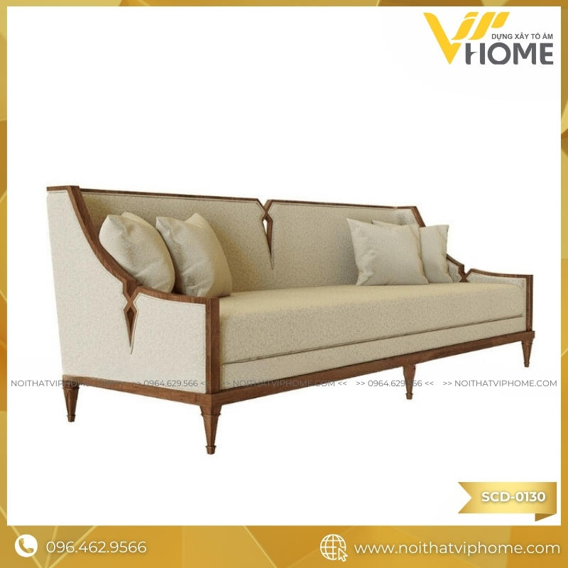 SOFA TÂN CỔ ĐIỂN SCD-0130