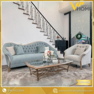 SOFA TÂN CỔ ĐIỂN SCD-0136