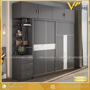 TỦ QUẦN ÁO HIỆN ĐẠI CAO CẤP TAHD-0016