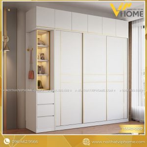 TỦ QUẦN ÁO HIỆN ĐẠI CAO CẤP TAHD-0017
