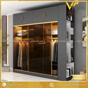 TỦ QUẦN ÁO HIỆN ĐẠI CAO CẤP TAHD-0011