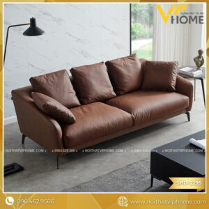 VERANO – SOFA VĂNG DA 3 CHỖ TỰA LIỀN SHD-2295