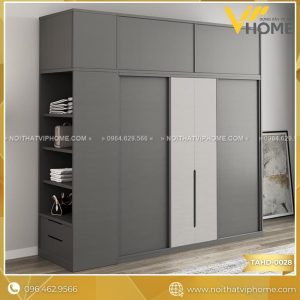 TỦ QUẦN ÁO HIỆN ĐẠI CAO CẤP TAHD-0028