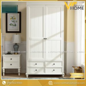 TỦ QUẦN ÁO TÂN CỔ ĐIỂN SANG TRỌNG TATC-0002