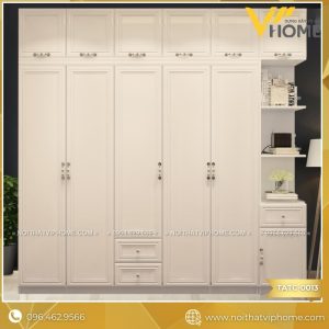 TỦ QUẦN ÁO TÂN CỔ ĐIỂN SANG TRỌNG TATC-0013