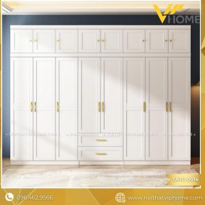 TỦ QUẦN ÁO TÂN CỔ ĐIỂN SANG TRỌNG TATC-0014