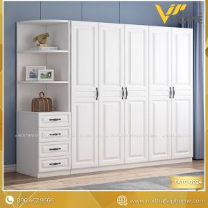 TỦ QUẦN ÁO TÂN CỔ ĐIỂN SANG TRỌNG TATC-0024