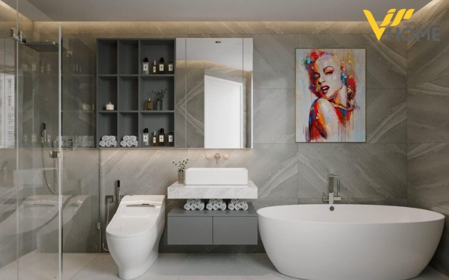THIẾT KẾ NỘI THẤT KĐT MỚI PHÚ LƯƠNG 10 noi that can ho chung cu kdt moi Phu Luong 180m2 10