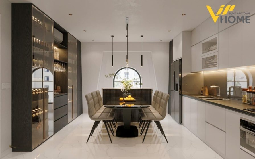 THIẾT KẾ NỘI THẤT KĐT MỚI PHÚ LƯƠNG 4 noi that can ho chung cu kdt moi Phu Luong 180m2 4
