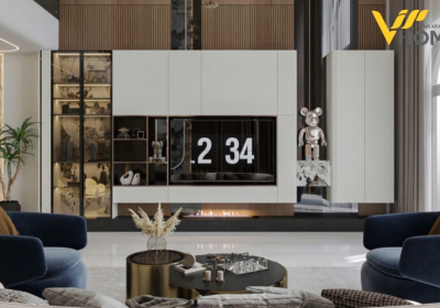 THIẾT KẾ NỘI THẤT NHÀ PHỐ BẮC NINH-400M2