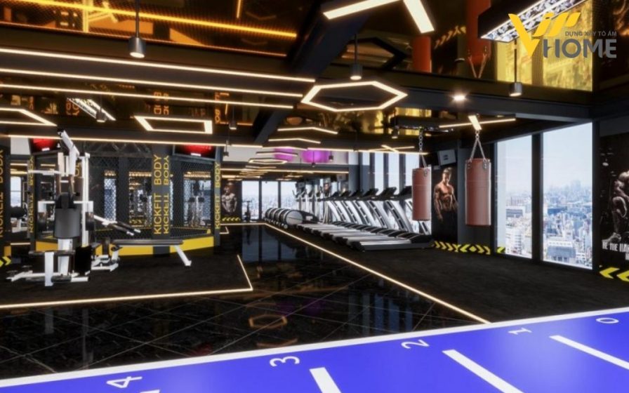 noi that phong gym tong dien tich 1000m2