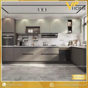 TỦ BẾP CAO CẤP TB-0006
