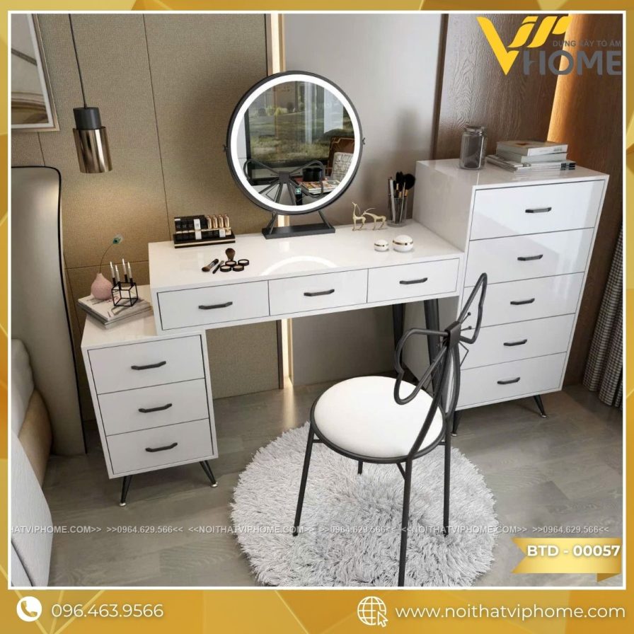 BÀN TRANG ĐIỂM HIỆN ĐẠI ĐẸP BTD-00057
