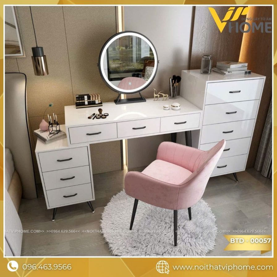 BÀN TRANG ĐIỂM HIỆN ĐẠI ĐẸP BTD-00057