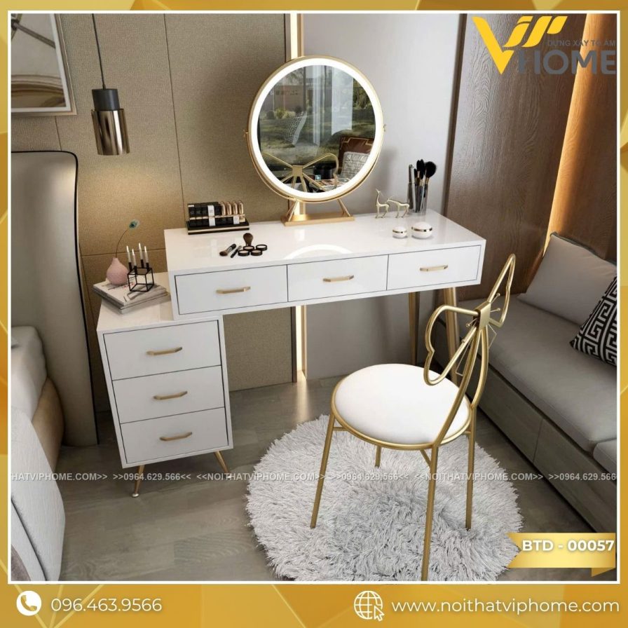 BÀN TRANG ĐIỂM HIỆN ĐẠI ĐẸP BTD-00057
