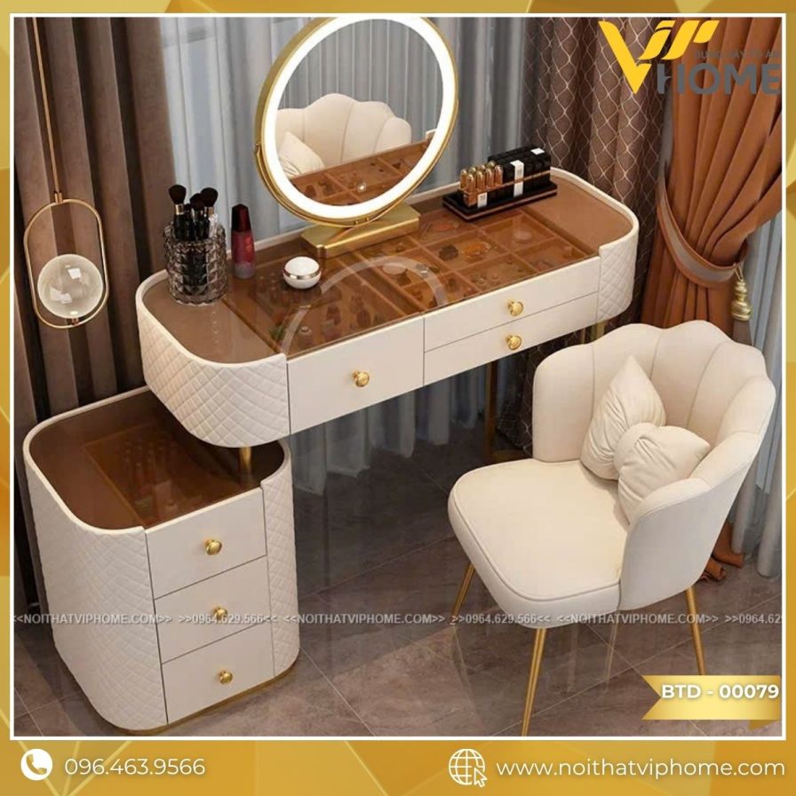 BÀN TRANG ĐIỂM HIỆN ĐẠI ĐẸP BTD-00079