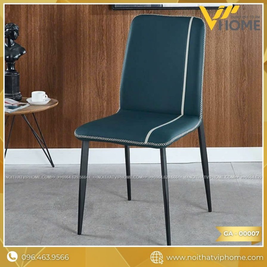 GHẾ ĂN NHẬP KHẨU BỌC DA CAO CẤP GA-00007