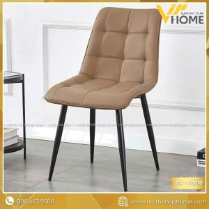 GHẾ ĂN NHẬP KHẨU BỌC DA CAO CẤP GA-00010
