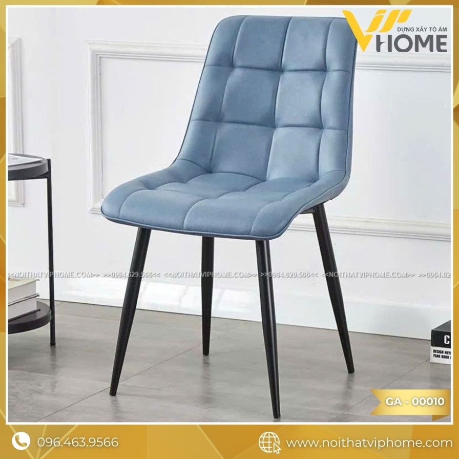 GHẾ ĂN NHẬP KHẨU BỌC DA CAO CẤP GA-00010