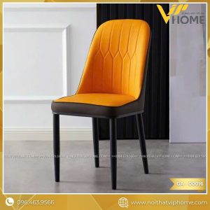 GHẾ ĂN NHẬP KHẨU BỌC DA CAO CẤP GA-00016
