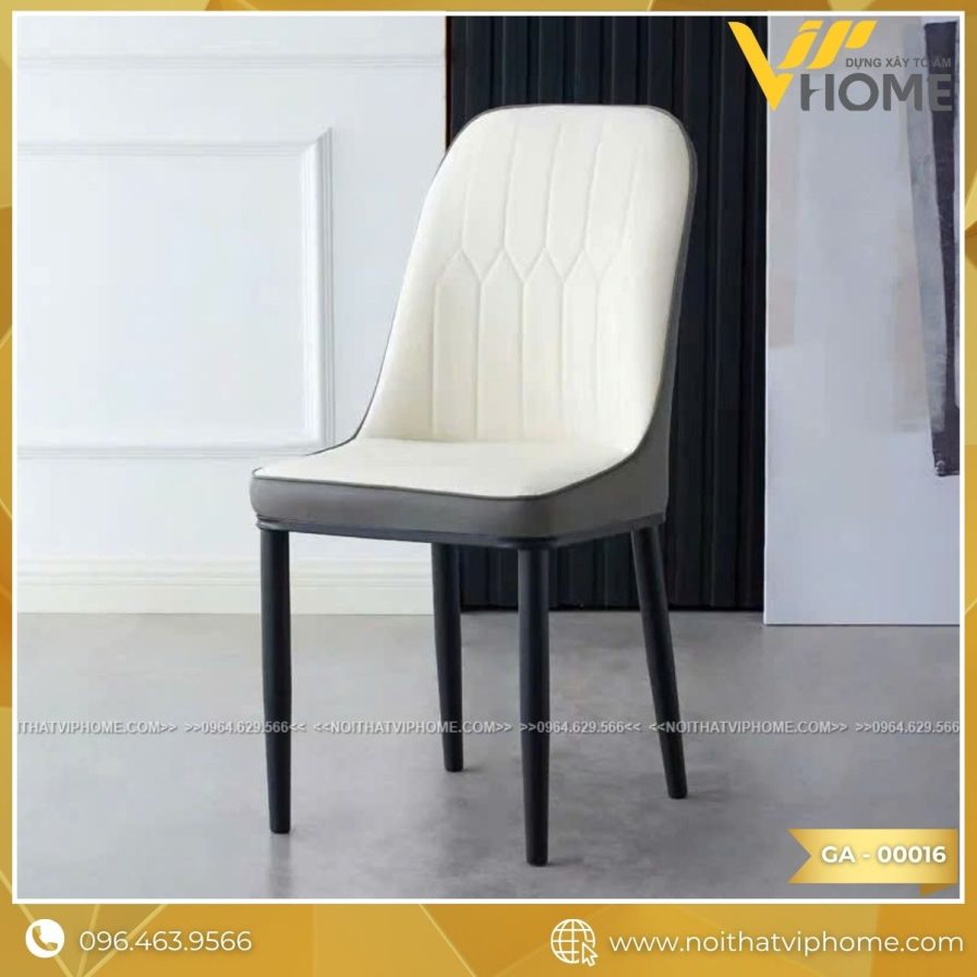 GHẾ ĂN NHẬP KHẨU BỌC DA CAO CẤP GA-00016