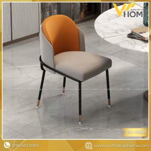 GHẾ ĂN NHẬP KHẨU BỌC DA CAO CẤP GA-00017