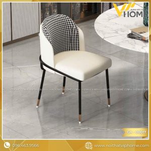 GHẾ ĂN NHẬP KHẨU BỌC DA CAO CẤP GA-00017