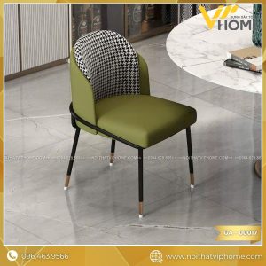 GHẾ ĂN NHẬP KHẨU BỌC DA CAO CẤP GA-00017